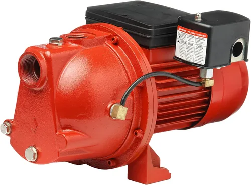 Vista 12 de Red Lion RL-SWJ50 1/2 HP, 12.6 GPM Bomba de chorro de pozo poco profundo de hierro fundido de doble voltaje (115/230 voltios), roja, 97080502