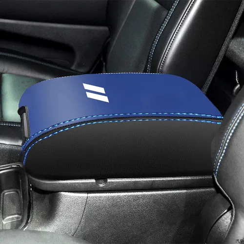Vista 23 de YOSRTER para Dodge Durango Accesorios 2011-2018 2019 2020 Funda para el reposabrazos de la consola central, de piel, antiarañazos, decoración