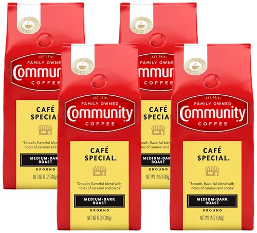 Vista 35 de Community Coffee Mezcla para el Desayuno, Café Molido, Tostado Medio, Bolsa de 12 Onzas (Paquete de 1)