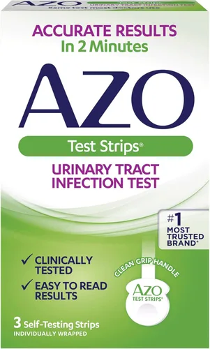 Vista 5 de AZO Probiótico urinario y vaginal de doble protección 30 unidades + tiras reactivas de UTI 3