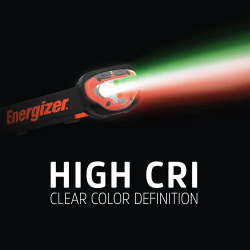 Vista 6 de Energizer LED Headlamp PRO450 High CRI, Rugged IPX4 Water Resistant Head Light, Ultra Bright Headlamps for Running, Camping, Outdoor, Storm Power