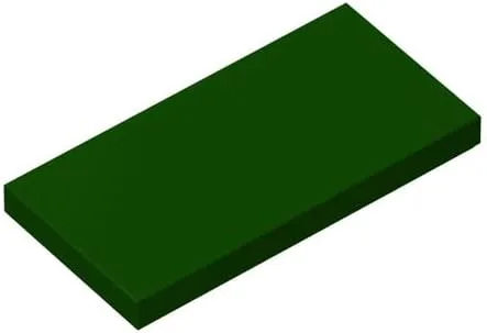 Vista 6 de Azulejo clásico de ladrillos de construcción de 2 x 4 con ranura de 100 piezas, compatible con piezas y piezas 87079, juego creativo - 100%