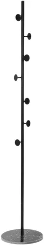 Vista 8 de OOCCO Metal Assembly Hanger Hat Coat Vertical Hanger Bedroom Clothes Storage Rack Furniture Drying Rack
