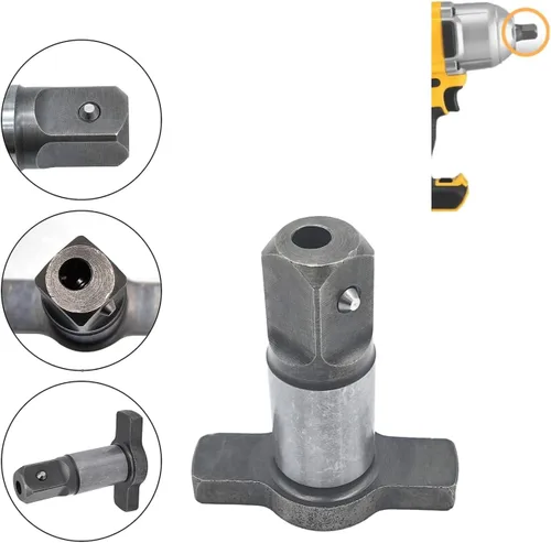 Vista 5 de N866410 Kit de yunque de llave de impacto para Ddewollt DCF 899 20V 1/2 Pin de retención de impacto yunque tipo 4 Llave de impacto (2 unidades)