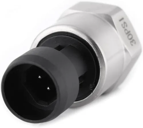Vista 6 de 1/8NPT Transductor de presión de rosca Sensor de remitente de acero inoxidable 30Psi para aceite combustible aire agua