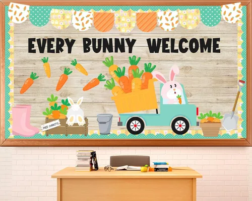 Vista 46 de Tablero de anuncios de girasol de otoño 3D para aula, bordes a cuadros marrones con papel de otoño 3D, girasol, nos encanta el otoño, sobre todo