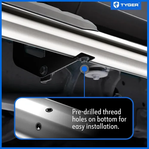 Vista 7 de Tyger Auto Estribos de 3.5 pulgadas compatibles con Dodge Ram 1500 2009-2018; 2010-2026 2500 3500; 2019-2024 Classic Crew Cab TG-SS2D35317