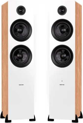 Vista 3 de Fluance RT85 Reference High Fidelity Vinyl Turntable, PA10 Phono Preamp and Ai81 Powered Floorstanding Speakers, Ortofon 2M Blue Cartridge, 150W