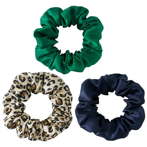 Vista 23 de Lazos para el cabello de seda de morera, prevención del encrespamiento y sin daños, accesorios para dormir y noche para mujeres (albaricoque)