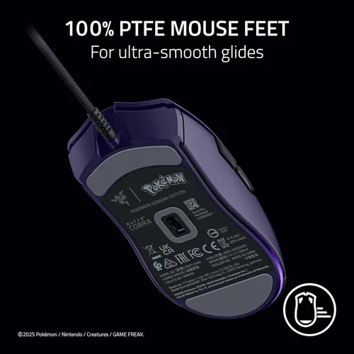 Vista 7 de Razer Ratón para juegos con cable Cobra: ligero de 2.05 oz - Interruptores ópticos Gen-3 - Iluminación Chroma RGB bajo - Sensor óptico de 8500 DPI