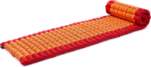 Vista 12 de Leewadee - Colchón de suelo plegable - Futón japonés enrollable -Alfombra de tatami triple pliegue - Cama de piso para invitados - Colchón