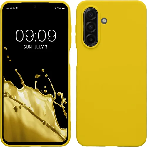 Vista 25 de kwmobile Funda compatible con Samsung Galaxy A12 - Funda protectora de silicona TPU suave y delgada - Verde oscuro mate