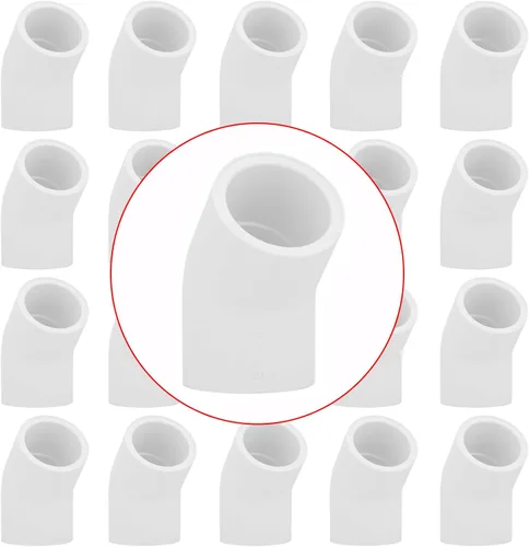 Vista 42 de Paquete de 12 accesorios de PVC de 3 vías de 1 pulgada de grado SCH40 para muebles, conector de tubería de PVC de 3 vías para estante de jardín