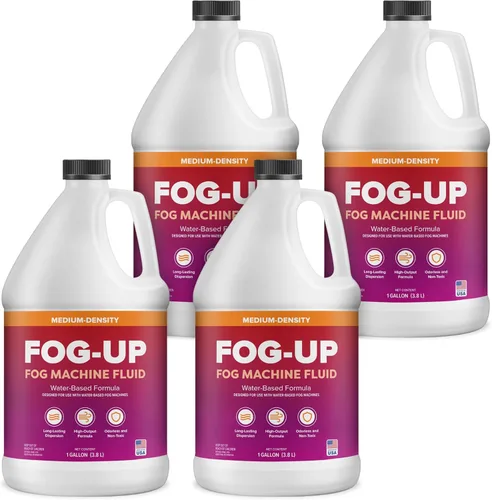 Vista 8 de FogUp Líquido de Niebla de Densidad Media - Extremadamente Duradero, Alto Rendimiento No Irritante para Interiores/Exteriores Sin Olor a Base