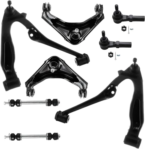 Vista 62 de Detroit Axle - Kit de brazos de control delanteros de 8 piezas para Toyota Sienna 2004-2010, 2 brazos de control inferiores con rótulas, 4 barras