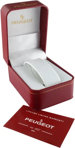 Vista 3 de Peugeot 547M Reloj de hombre con esfera azul y luna, Azul, Movimiento de cuarzo