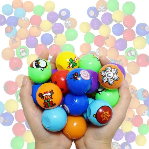 Vista 5 de 24 piezas mini Fidget Spinners juguetes de bolas para niños y adultos – rellenos de calcetines de Navidad, rellenos de piñata, juguetes de caja