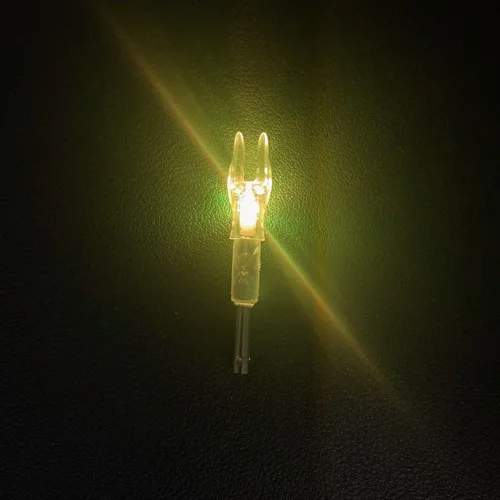Vista 8 de Paquete de 6 flechas universales con luces LED S Nock Fit Flechas .204 .233 .244 .246 Diámetro interior Destornillador automático incluido