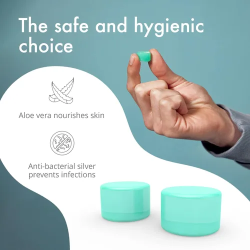 Vista 4 de Alpine SoftSilicone - Tapones de silicona moldeables para los oídos - 28dB - Tapones para los oídos reductores de ruido para dormir, nadar