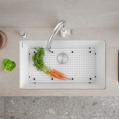 Vista 2 de BLANCO 221206 PRECIS Super Single Kitchen Sink Grid