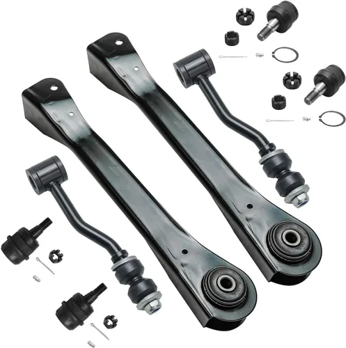 Vista 97 de Detroit Axle - Kit de brazos de control delanteros de 8 piezas para Toyota Sienna 2004-2010, 2 brazos de control inferiores con rótulas, 4 barras