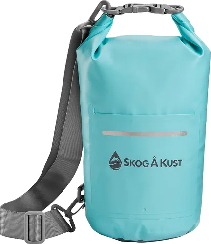 Vista 12 de Skog Å Kust DrySak - Bolsa impermeable con tapa enrollable para viajes y al aire libre - tamaños de 5, 10 y 20 litros