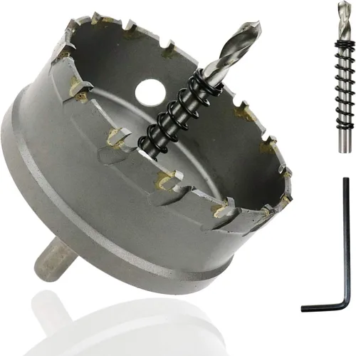 Vista 22 de Sierra de agujero de carburo Rannb de 23mm/0.9" de diámetro de corte, sierra de corte para acero inoxidable