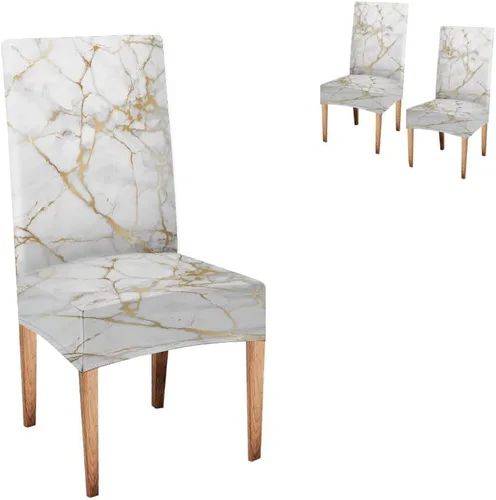 Vista 97 de CAPSCEOLL Juego de 4 fundas para sillas de comedor, color turquesa, turquesa, turquesa, turquesa, turquesa, verde azulado, fundas de asiento Parson
