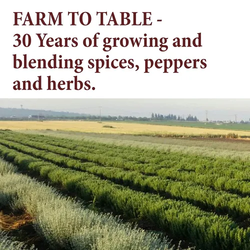 Vista 6 de The Spice Way - Zaatar libanés tradicional con hisopo 6 oz (sin tomillo que se utiliza como sustituto del hisopo) Condimento recién cultivado.