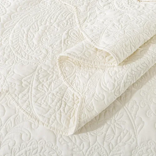 Vista 7 de HoneiLife Juego de ropa de cama tamaño Queen, juego de edredón de microfibra para cama Queen, colchas ligeras de 3 piezas, edredones reversibles