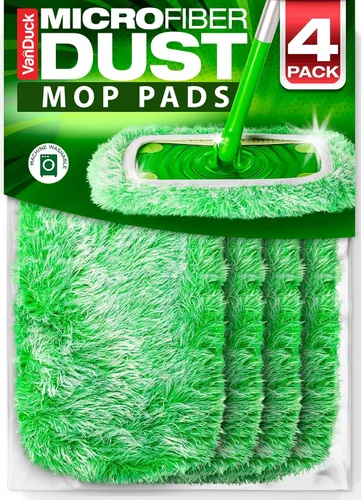Vista 10 de VanDuck Almohadillas reutilizables para fregona resistentes para mascotas compatibles con Swiffer Sweeper (paquete de 2) – Almohadillas