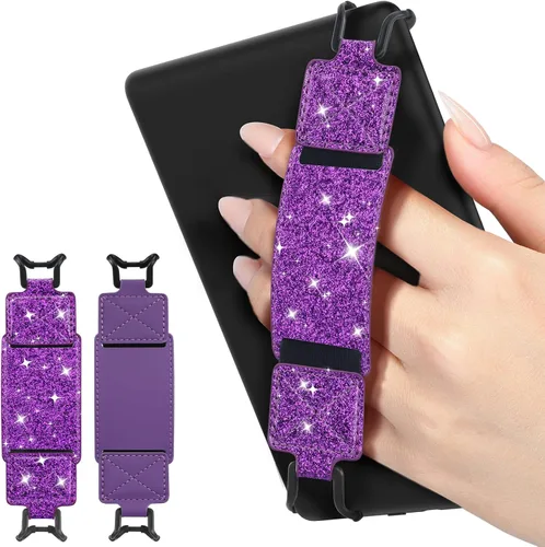 Vista 14 de MoKo Paquete de 2 correas de mano de seguridad para Kindle eReaders Fire de 6 a 8 pulgadas, Kindle/Kobo/Voyaga/Lenovo/Sony E-Book, correa de mano