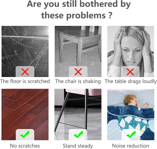 Vista 6 de Bonsicoky 20 tapas redondas de goma para patas de muebles, de 1 pulgada/0.984 in, de vinilo, flexibles, protectores de suelo, tapas de plástico