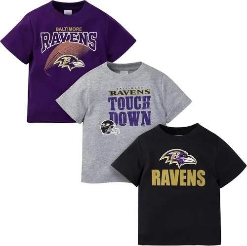 Vista 14 de Gerber Unisex Baby NFL 3 Pack Short Sleeve Team Fan Tee Shirt