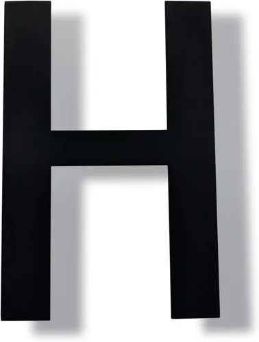 Vista 14 de BetLight Números de casa grandes modernos, 12 pulgadas de alto, de acero inoxidable, flotante, número de dirección de casa