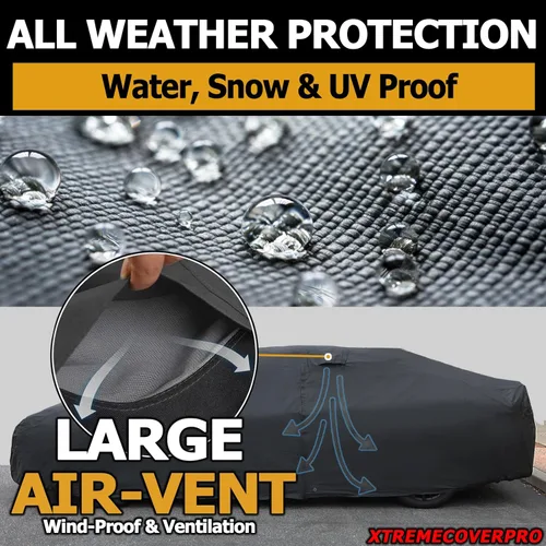 Vista 4 de Funda de coche para Toyota Highlander XTREMECOVERPRO Diamond Series 2014, 2015, 2016, 2017, 2018, 2019, 2020, 2021, 2022, 2023, 2024, 2025