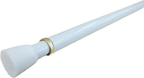 Vista 8 de Van Wyck - Barra de tensión ligera de servicio regular de 7/16 pulgadas de diámetro que se ajusta de 28 a 48 pulgadas, acabado de latón