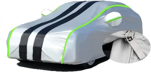 Vista 10 de Funda impermeable para auto para Opel Zafira Tourer C MPV, fundas de automóvil impermeables, transpirables, grandes, a prueba de polvo, anti-UV, D2
