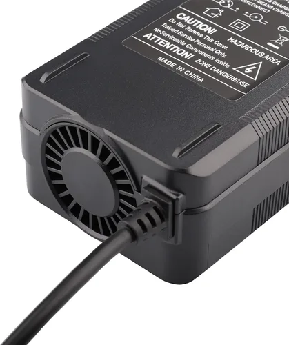 Vista 3 de Cargador de 54.6 V 3 A, salida de 48 V CC, 54.6 V, 48 voltios, cargador de repuesto para batería Jetson Haze de iones de litio de 48 V, cable