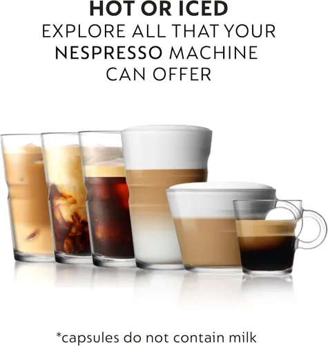 Vista 5 de Nespresso Essenza, minimáquina de expreso de Breville, color negro piano