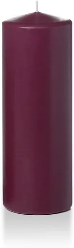 Vista 123 de yummi Velas redondas de pilar de 3 x 4 pulgadas, color verde oliva, 3 por paquete