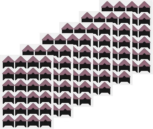 Vista 7 de 360 esquinas autoadhesivas sin ácido para fotos para álbumes de recortes, libros de recuerdos (multicolor)