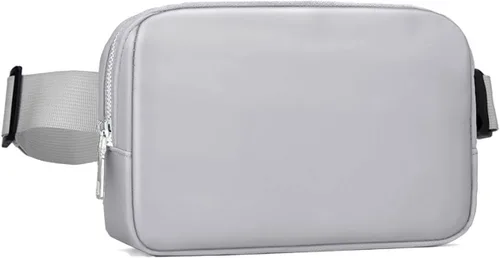 Riñonera cruzada para mujeres y hombres, cangurera cruzada para mujer, mini riñoneras, bolsa de cintura de moda con correa ajustable para correr,