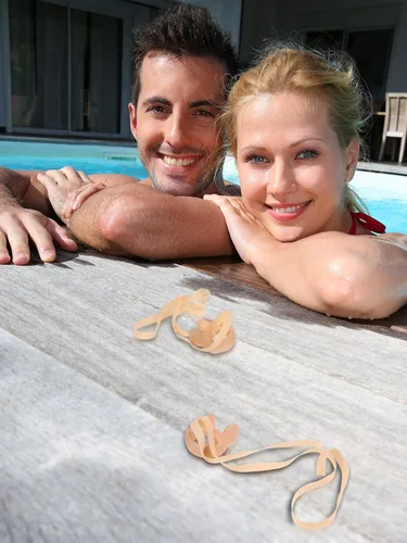 Vista 7 de 7 piezas de clip de nariz de natación de silicona protector de nariz con cuerda elástica para niños y adultos que nadan