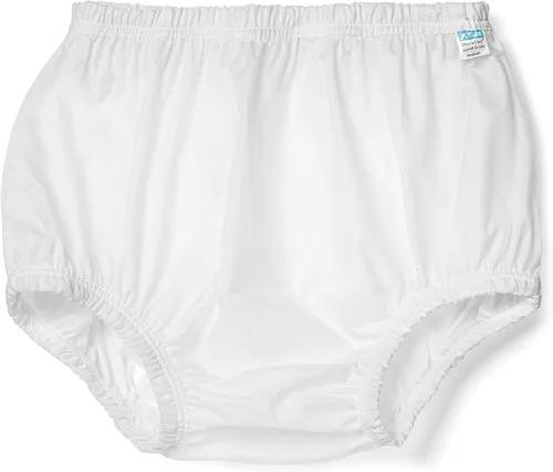Vista 8 de Pantalón de cobertura para incontinencia unisex impermeable tipo pull-on. Nylon fresco, suave, ligero, duradero, a prueba de fugas, lavable. No