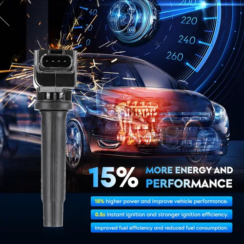 Vista 4 de Paquete de Bobina de Encendido para Mazda 3 2L 2.5L 2012-2020, 2014-2020 Mazda 6, 2014 y 2016-2018 3 Sport, para CX-5, CX-9 2016-2019, MX-5 Miata