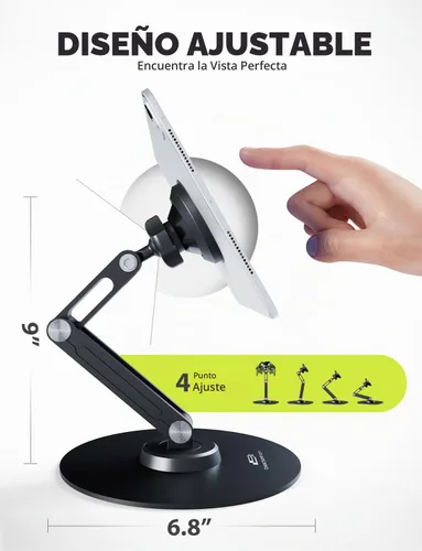 Vista 3 de Bracketron MagAlign PRO Soporte magnético para iPad, MagSafe