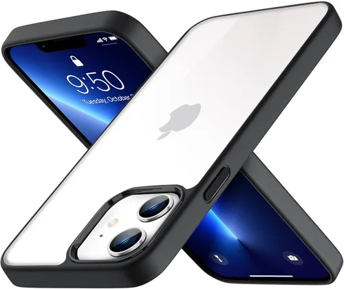 Vista 13 de ORIbox - Funda delgada para iPhone 13 Pro Max de 6.7 pulgadas, ajustada, delgada, con protección a prueba de golpes, con diseño transparente y mate