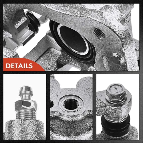 Vista 7 de A-Premium Conjunto de pinza de freno de disco con soporte compatible con modelos seleccionados de Hyundai y Kia - Sonata 2016-2019 y Optima