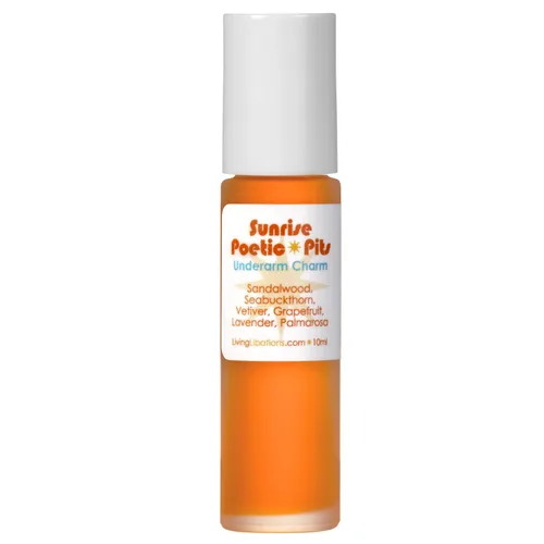Vista 7 de Living Libations - Desodorante orgánico Poetic Pits Roll-On Natural, Wildcraft, Vegan Clean Beauty (Rose Glow)